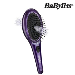 BaByliss HB51U Brilliant Shine Ionic Hair Brush Battery Operated Ball Tipped