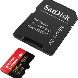 SanDisk 256GB Extreme PRO microSDXC card
